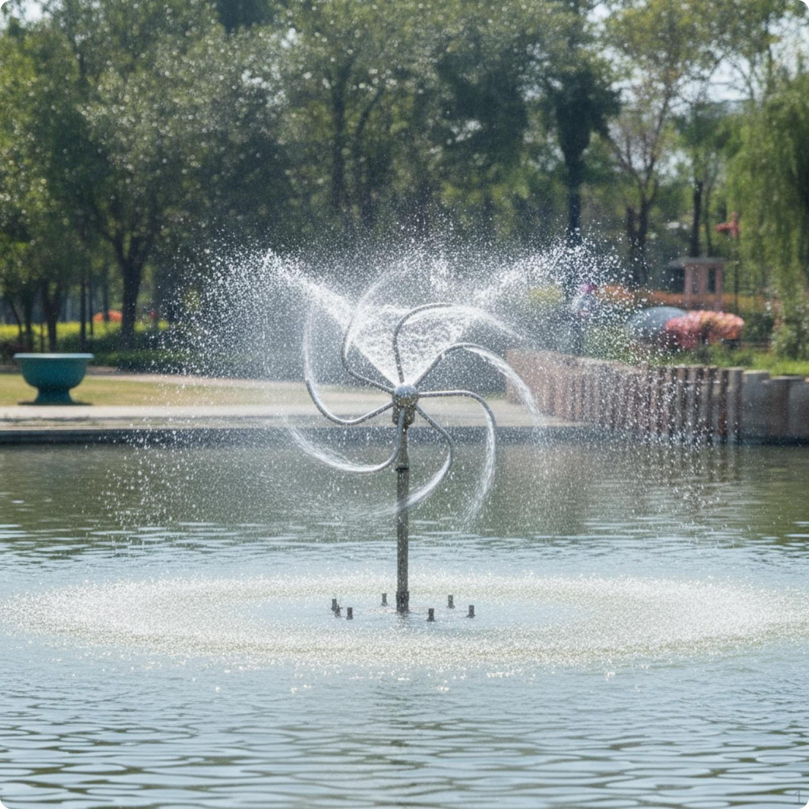 Rotating Water Wheel Dispenser Nozzle Stainless