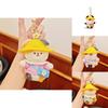 Cartoon Guinea Pig Plush Keyring With Hat And Clothing Design For Kids Backpack Accessories