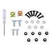 Motorcycle Fairing Bolt Kit High Strength Motorcycle Windscreen Screws Fasteners Fairing Bolts Nut Clips Kit 1 Set