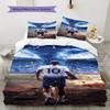 Spurs Bedding Quilt Set Quilt Cover Pillowcase Home Decoration Birthday Gift (1 * Duvet Cover + 2 * Pillowcase, Without Core)
