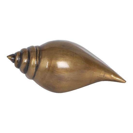 Brass Decorative Shankh Showpiece 12.7 Cm