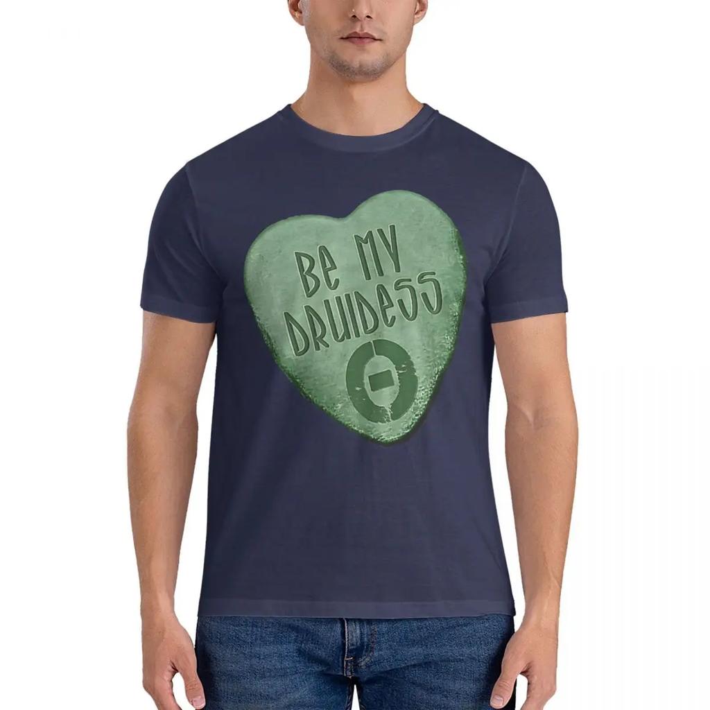 BE MY DRUIDESS CANDY HEART T Shirts Type O Negative 100% Cotton Clothes Novelty Short Sleeve Crew Neck Tees Original T-Shirt