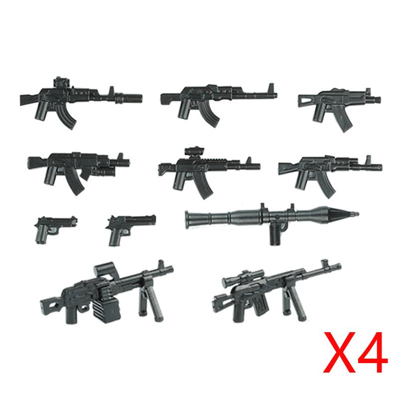 Militärwaffen Bausteine Moderne Spezialeinheiten Figuren Armee Soldat Stadtpolizei Mehrfarbig AK Zubehör Steine Spielzeug