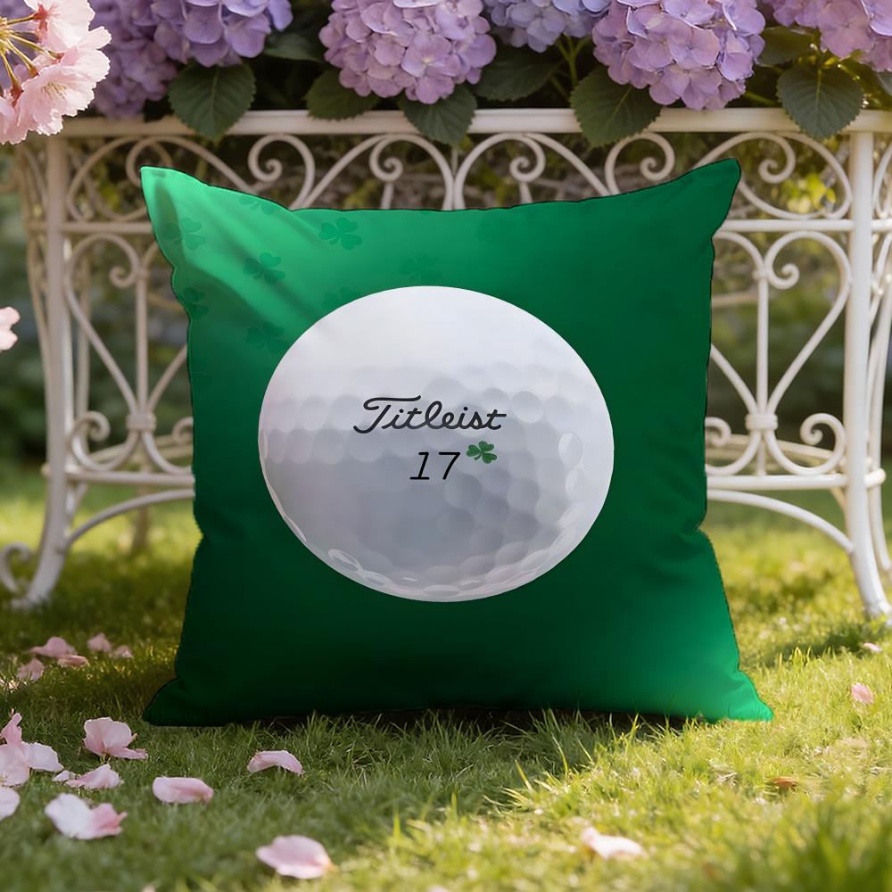Brand T-TitleistT Cushion Cover Home & Car Dual-Scene Pillow Cover: Reversible for Premium Comfort