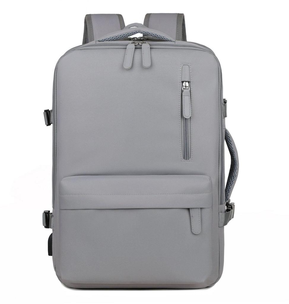 Expandable Large-Capacity Laptop Backpack for Business Travel