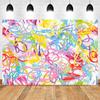 Color Spray Painting Background Graffiti Abstract Art Painting Powder Spray Painting Birthday Portrait Photography Background