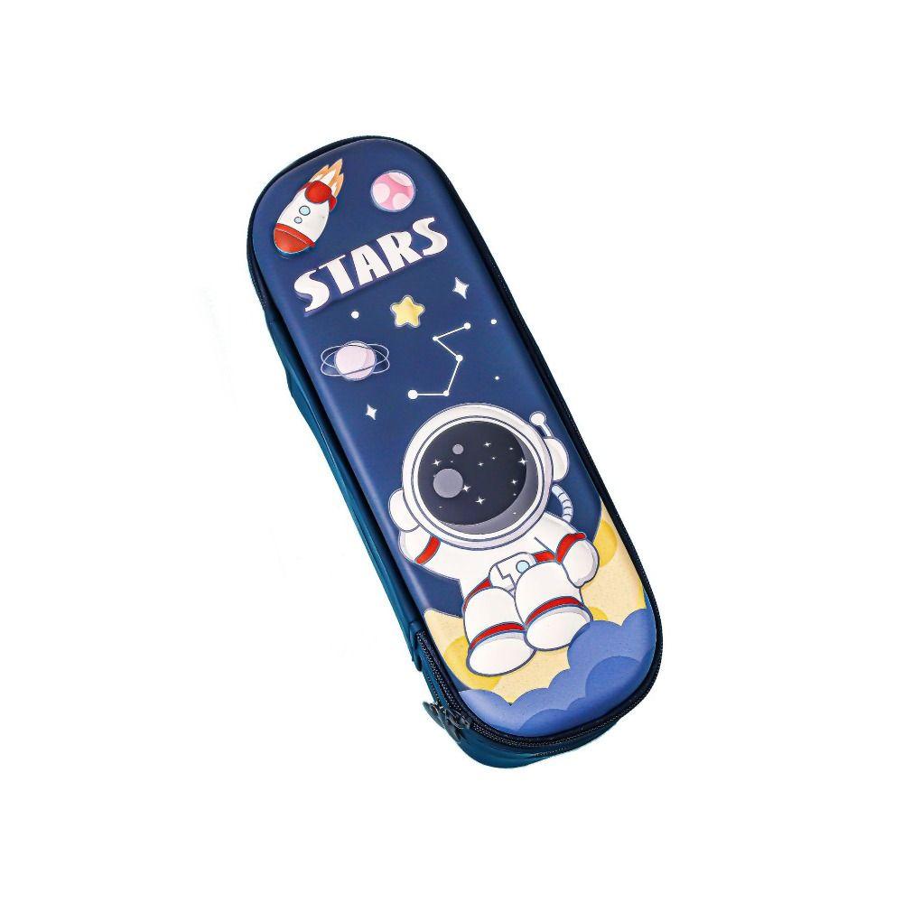 Cartoon Large Capacity Pencil Case EVA 3D Pen Box Waterproof Stationery Storage Box Girls Boys