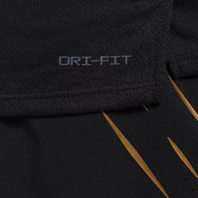 Nike Dri-Fit Comfortable Fashionable Versatile Short Sleeve T-Shirt Men Tops Black HJ3535010