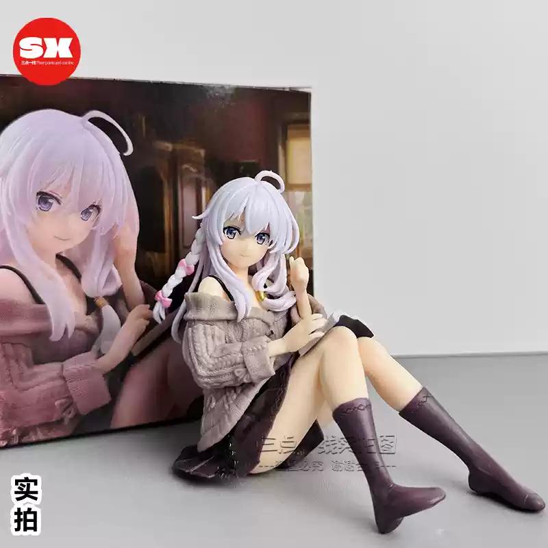 Elaina Figure  Wandering Witch: The Journey Of Elaina  Casual Outfit Anime 2d Bishoujo Gift
