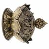 Alloy Incense Burner Classical Chinese Handmade Censer Bronze Household Ornaments Wear-resistant Aroma Stove Adorn Craft