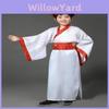 Elegant Ancient Chinese Style Ruqun Girls Childrens Hanfu Long Fairy Infanta Dress
