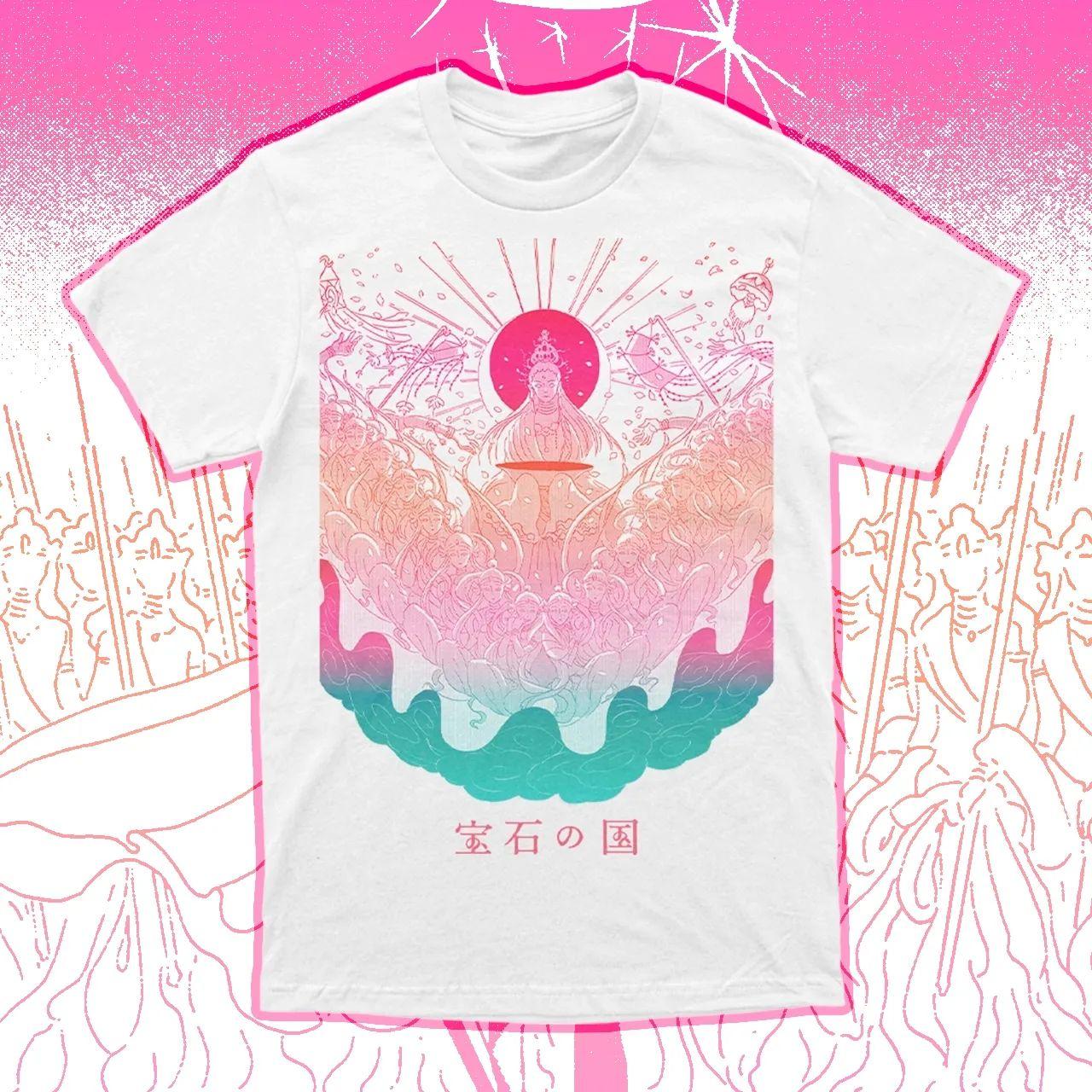 

MIDORI THE CAMELLIA GIRL T-shirt Shojo Tsubaki Suehiro Maruo Anime Tee All Size 4XL