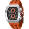 Tsar Bomba Men's Skeleton Automatic Watch Ceramic Japanese Movement 50M Waterproof Luminous Business Casual Gift