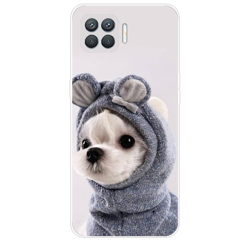 For OPPO Reno4 Lite Case Reno5 Lite Shockproof Soft Silicone TPU Back Cover For OPPO Reno 5 4 Lite Phone Cases Case Cute Cartoon