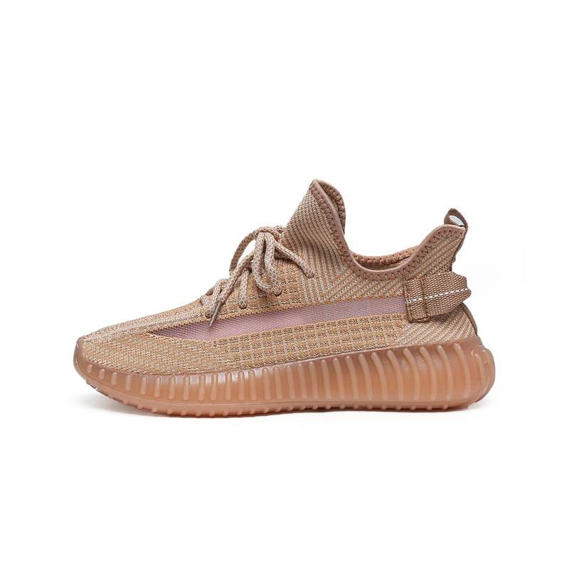 Coconut Shoes New Men's and Women's Same Summer Breathable Mesh Shoes Men's New Trendy Flying Woven Sports and Leisure Shoes