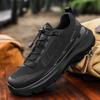 Shoes autumn new thick-soled heightening outdoor casual shoes mesh breathable hiking non-slip sports hiking shoes