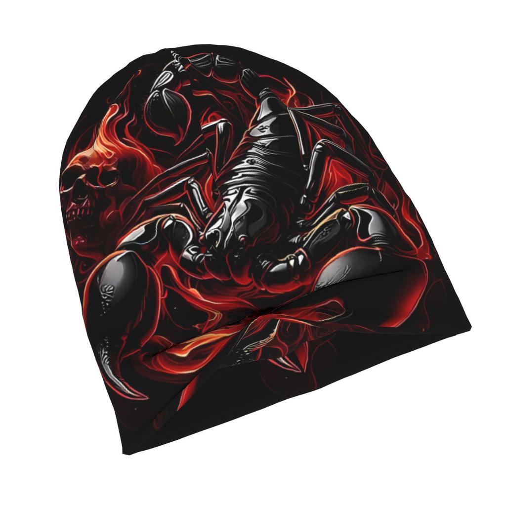 Scorpion Sting Aesthetic Fashion Knit Hat for Adults, Adds a Stylish Finishing Touch to Everyday Outfits, Perfect for City Walks, Weekends, Or Casual