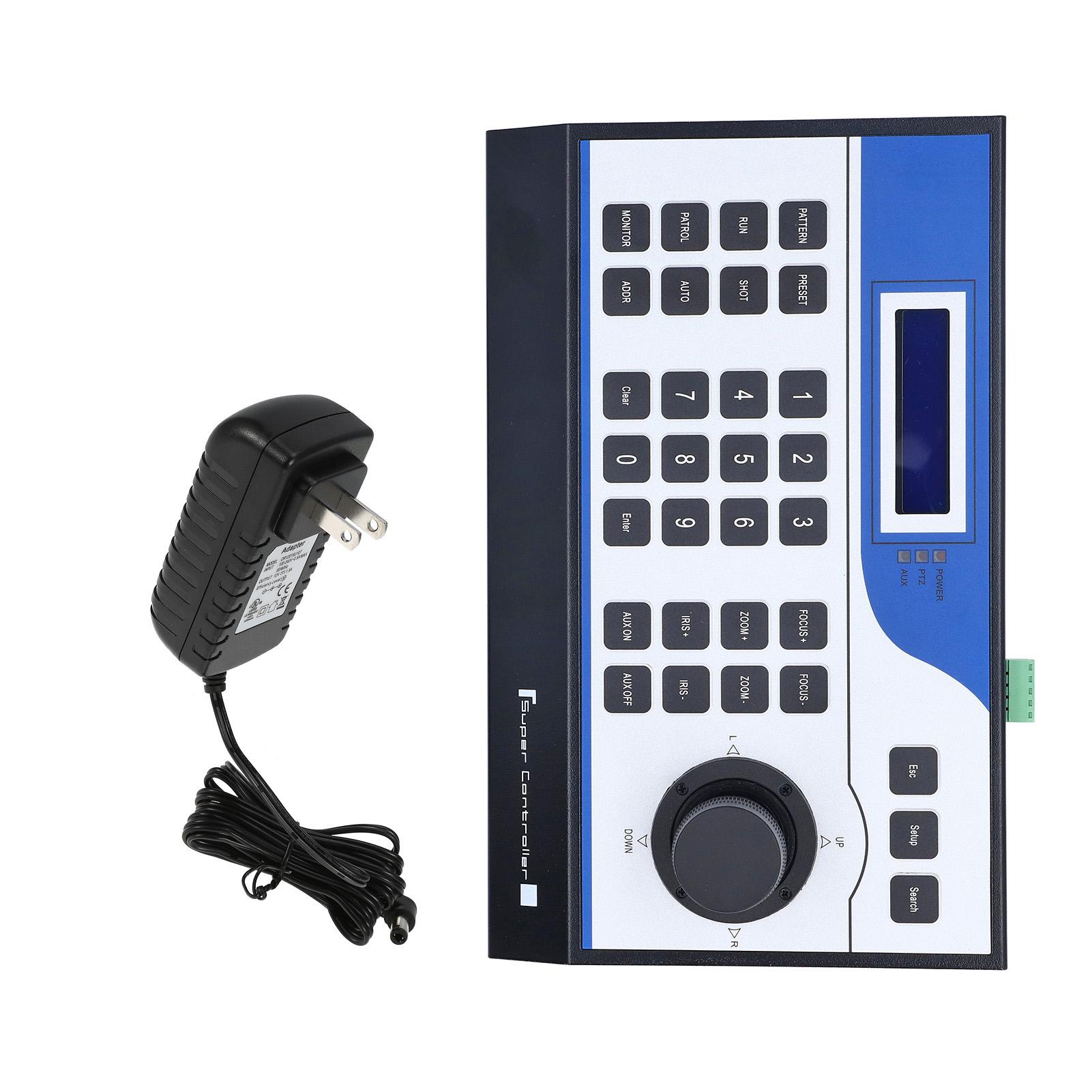 

3D Camera PTZ Controller ABS Mini Analog PTZ Dome Camera Keyboard for Bank Monitor Camera PTZ Controller PTZ Keyboard Controller