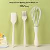 Silicone Baking Set Cake Cream Spatula Scraper Kitchen Household Egg Whisk Barbecue Oil Brush Gadget Kitchen Supplies