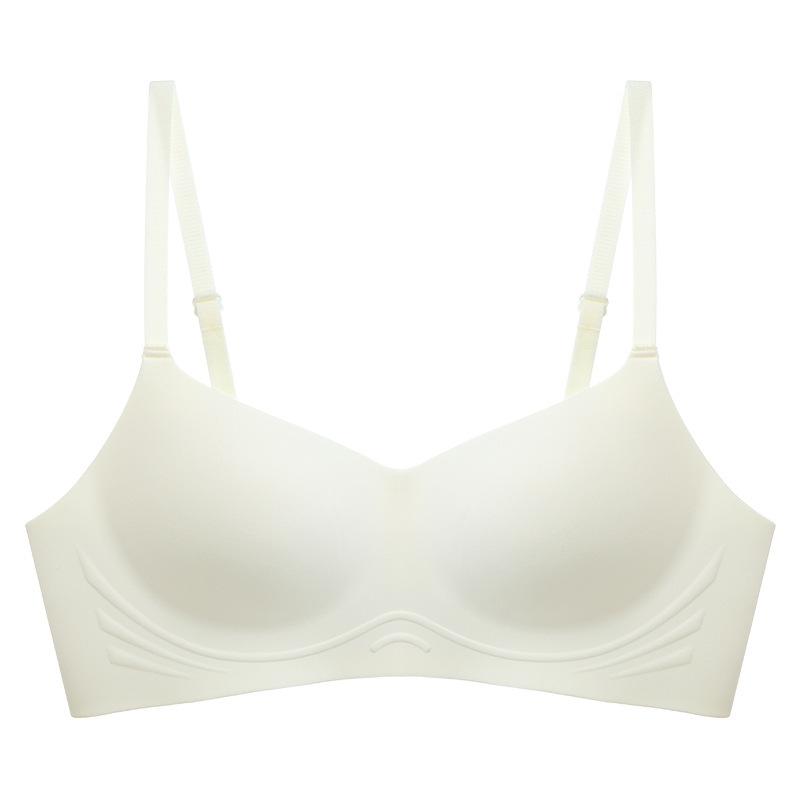 Women's Seamless Bra Thin Cup No Steel Ring One-piece Bra Women Gather Collect Bras