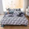 Cartoon Duvet Cover Set 3 or 4 Pieces Like Textured Breathable Durable Soft Comfy Washed Cotton Linen Feel Super Soft