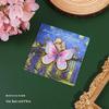 Exquisite Van Gogh Sunflowers Metal Bookmark - Retro Oil Painting Design, Cultural Souvenir
