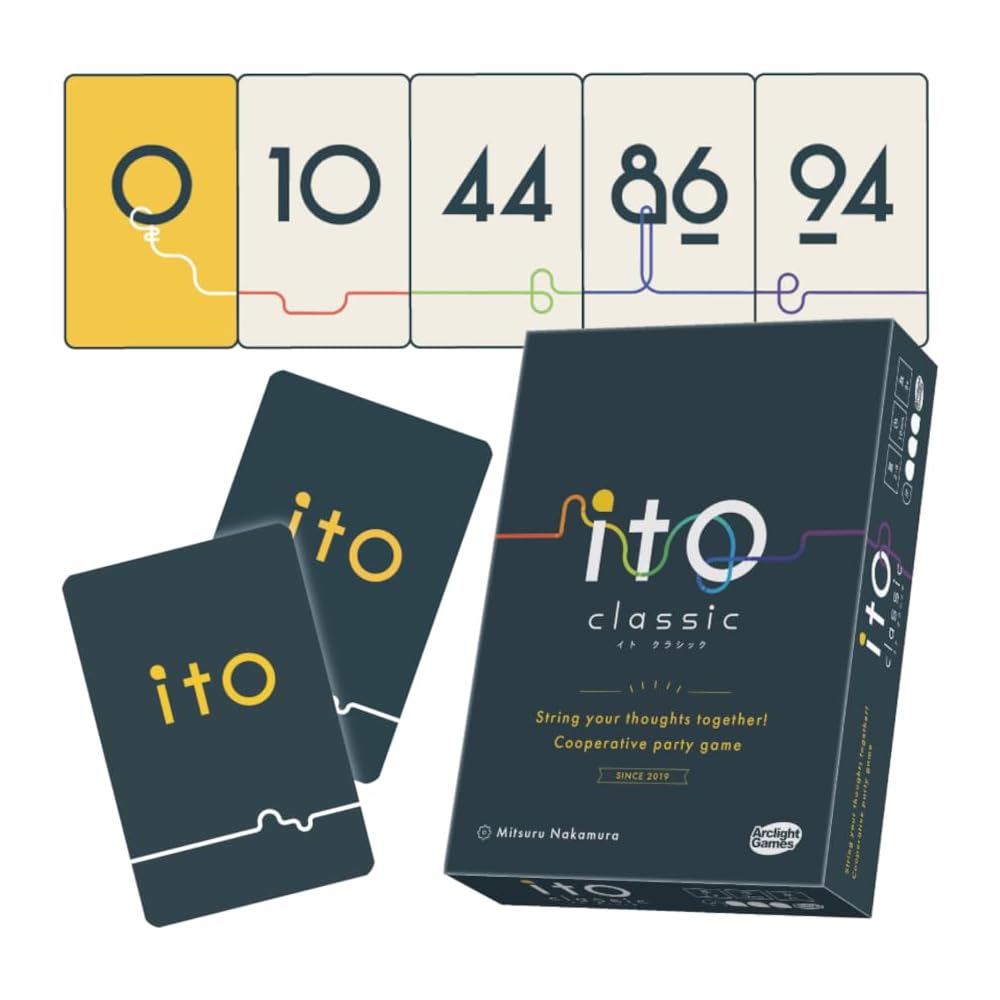 Arclight Ito Classic Board Game for 2-8 Players Ages 8 and Up, 10 Minutes Playtime