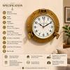 30,48 cm Messing Bullauge Uhr Antike Marine Schiff Wanddekoration