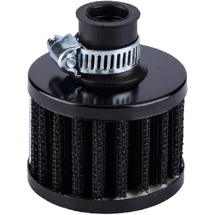 

2Pcs Valve Cover Breather Oil Breather Filter 12mm/ 0.47 Air Filter Intake Crankcase Vent Filter