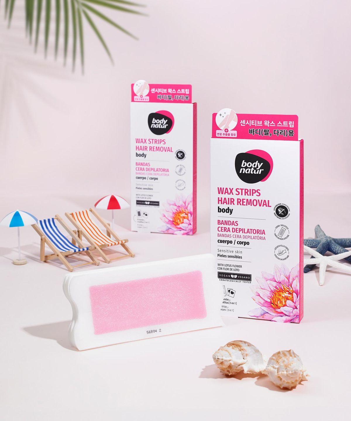Lotus Flower Wax Strips (for Body)