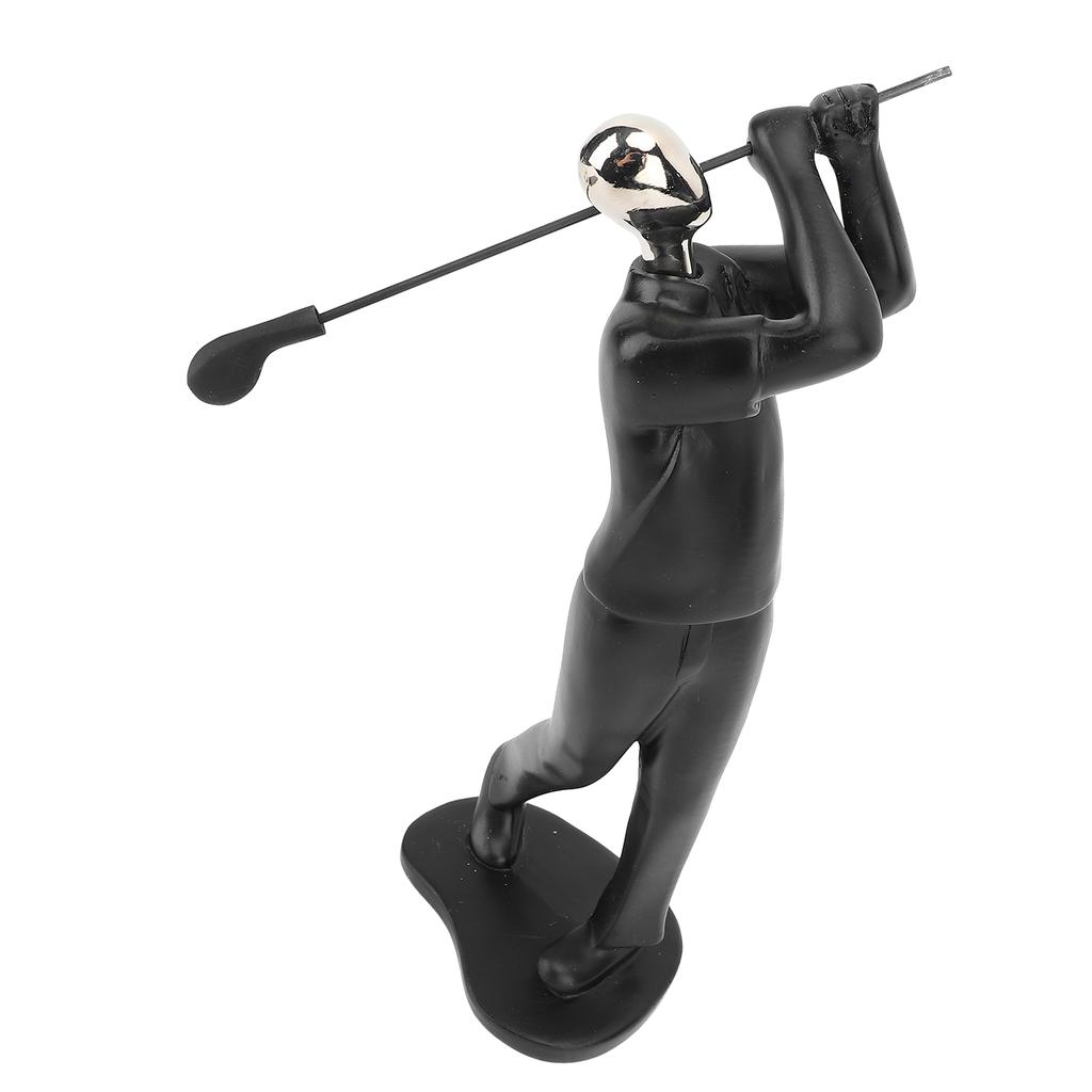 Resin Musician Figurines Abstract Sports Men Figures Decorative Sculpture Ornament for Desktop Living Room Type 3