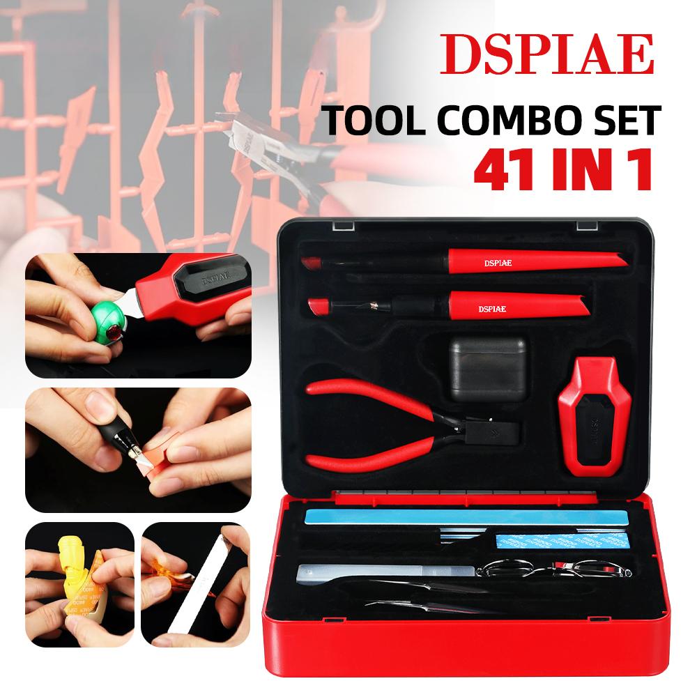 DSPIAE TC-S01 Departuretool Combo Multifunctional Model Tool SET Gundam Assembly Handmade Scissors Sandpaper Tweezers Beginner
