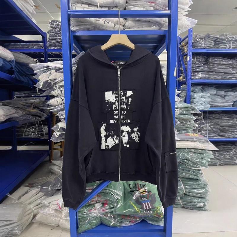 Mens Oversized Hooded Sweatshirt With Graphic Print Winter Streetwear Cotton Blend Pullover