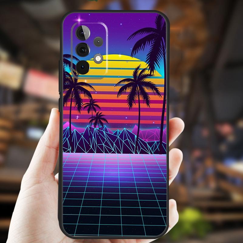 

Synthwave Retro 80s Neon Case For Samsung Galaxy A34 A06 A05 A32 A16 A55 A36 A26 A54 A14 A22 A52 A35 A15 A53 A13 A56 Samsung A52S 5G