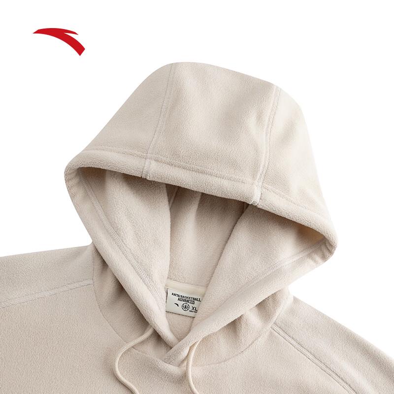 Anta Men's Fleece Colorblock Hooded Sweatshirt