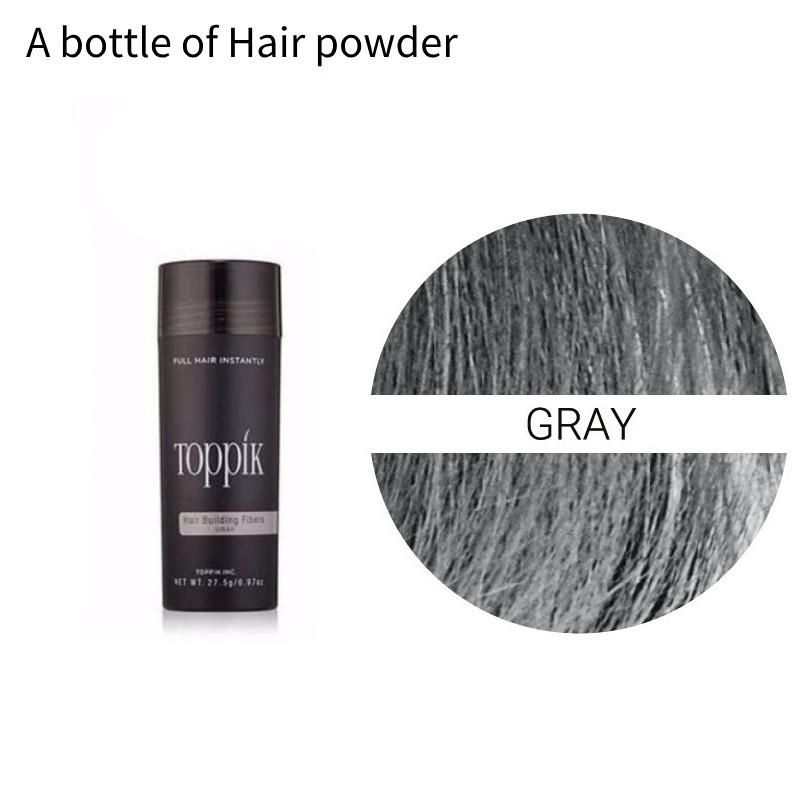 Fibre per Capelli Toppik Volumizzanti Polvere per Capelli Corti Aspetto Naturale