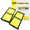G-PARTS Air Conditioner Filter (Mitsubishi/Pajero Mini) LA-C303 2 Pieces 1