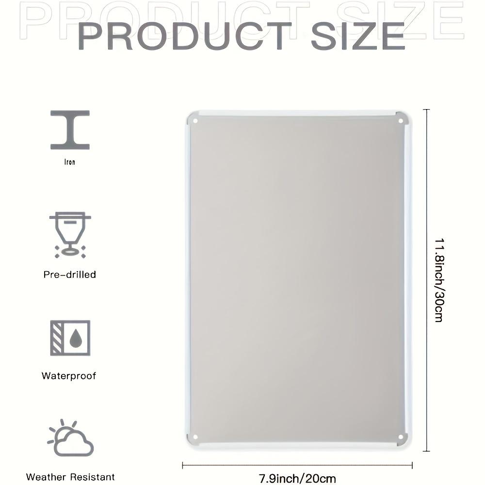 20.32cm X 30.48cm "Front 100 Books" Scratch-Off Poster - Vintage Iron Wall Art with Colorful Bookshelf Design & Literary Illustr