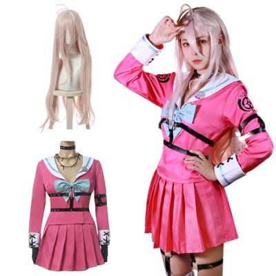 [CR ROLECOS] Miu Iruma Cosplay Costume, Uniform, COSPLAY (Miu Iruma, XL)