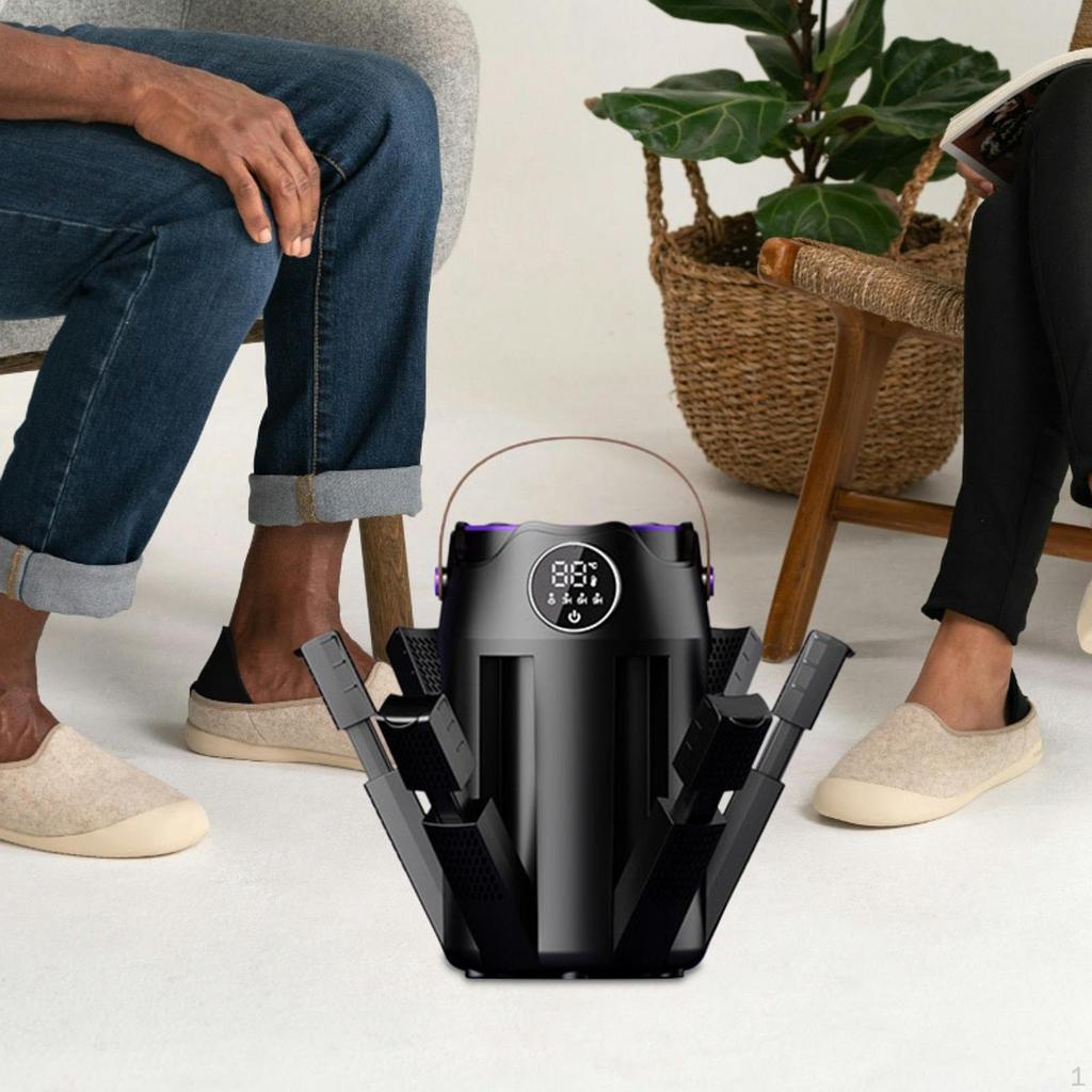 Boot Dryer Portable Display Multipurpose Warmer for Boots Apartment Home Use beige