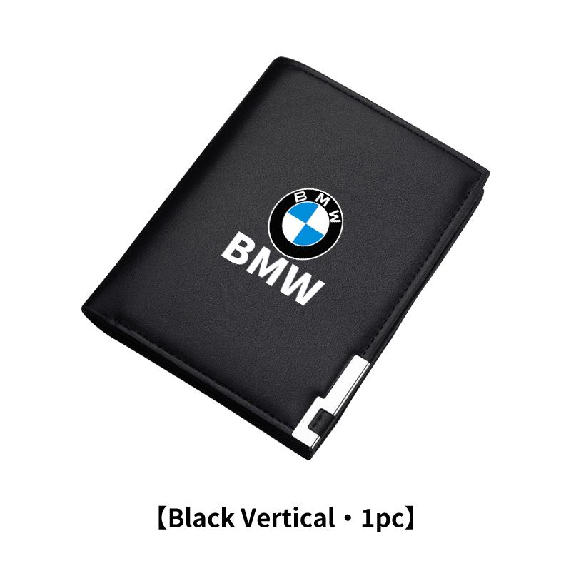QNLT6 Car Mounted Driver License Holder Wallet Luxury Leather Design For BMW G30 G20 M3 M5 E91 E92 E93 E36 E70 X3 X4 X5 X1 E39 F30
