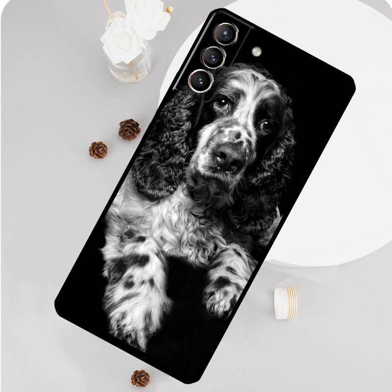 Cocker Spaniel Dog Phone Case For Samsung Galaxy S26 S23 Ultra S20 S21 S22 S24 S25 Plus S10 S25 FE Funda Cover