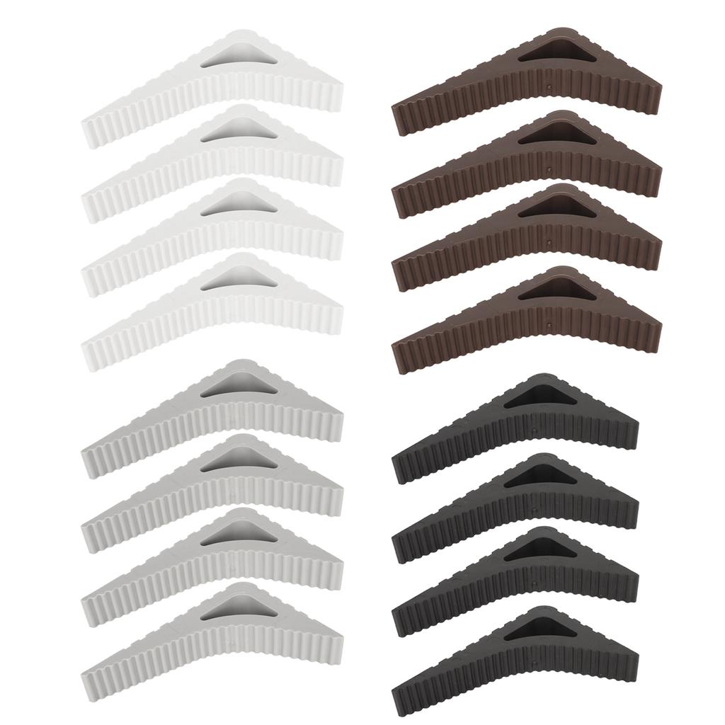 4pcs Door Handle Stopper Multipurpose Prevents Collision  Thickened Door Wedge Stopper for Doo