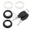 Universal Side Box Saddlebag Lock Set for Harley Cruiser