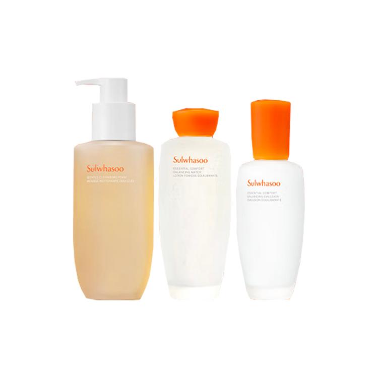 Sulwhasoo Moisturizing Lotion Skincare Sets Moisturizing And Hydrating Oil Control Cleaning Three Piece Set, Previous Version