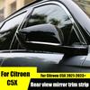 For Citroen C5X -+ Rearview Mirror Decorative Strip Modification, Rearview Mirror Anti Scratch Decorative Bright Strip