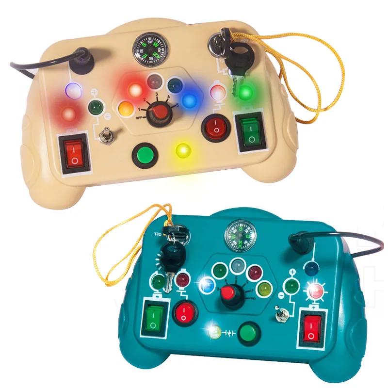 Top-Grade Montessori Top-Grade Busy Premium-Quality Board First-Class Sensory Play Sets First-Class Cartoon Superior-Grade With High-Standard Led