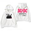 Trend European and American Hard Rock Metal Band ACDC Autumn and Winter Loose Velvet Hoodie Men's and Women's Coat Clothes