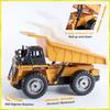 New 4Wd Remote Control Rc Alloy Dump Truck Car Engineering Vehicle Radio Control Remote Control Car Toys Children'S Gifts