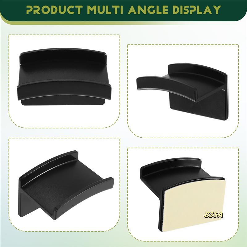 12 Pieces Hat Rack Hat Holder Organizer For Wall Hats Hanger Adhesive Hat Hooks Baseball Cap Display Rack